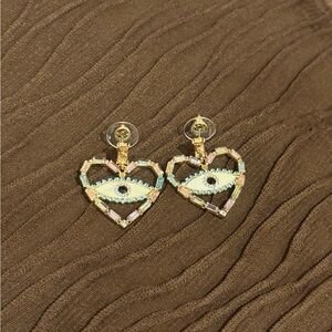 C&C California Heart Eye earrings